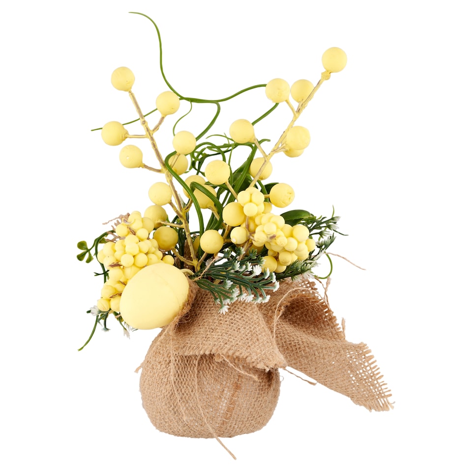 Egg and Berry Branch Easter Decoration