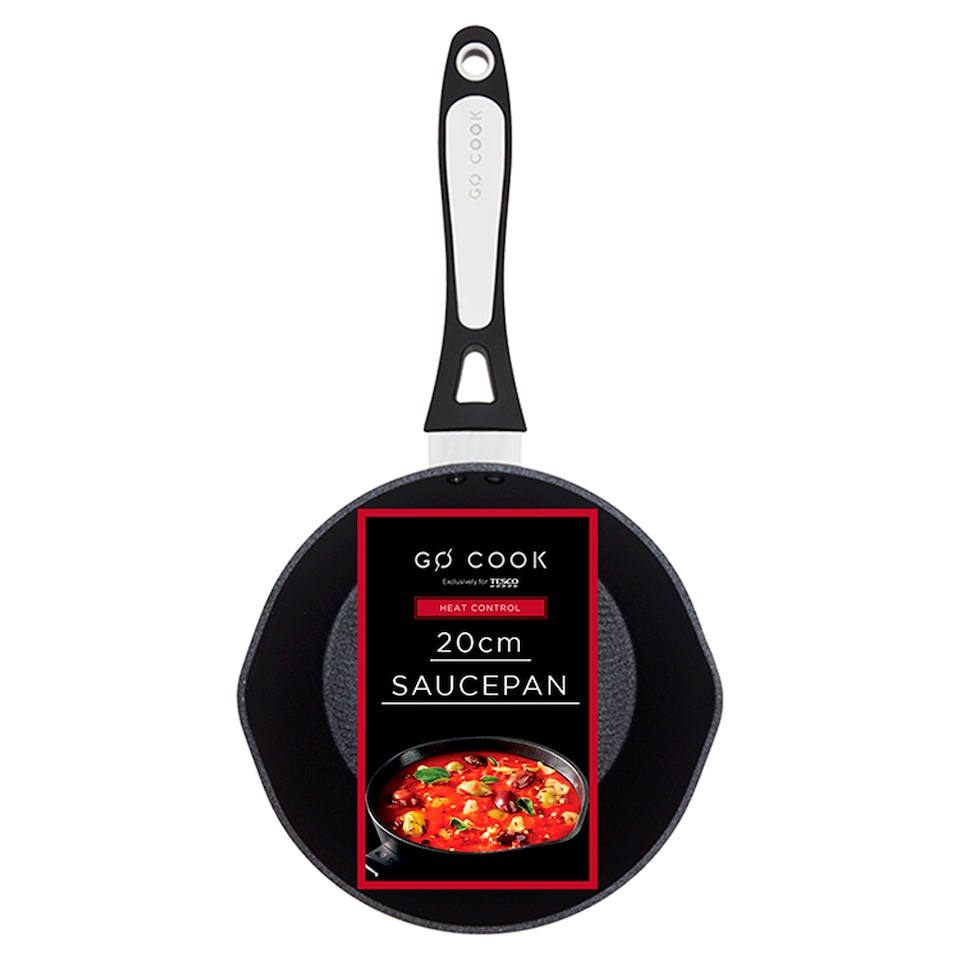 image 1 of Go Cook Heat Control Forged Saucepan 20Cm