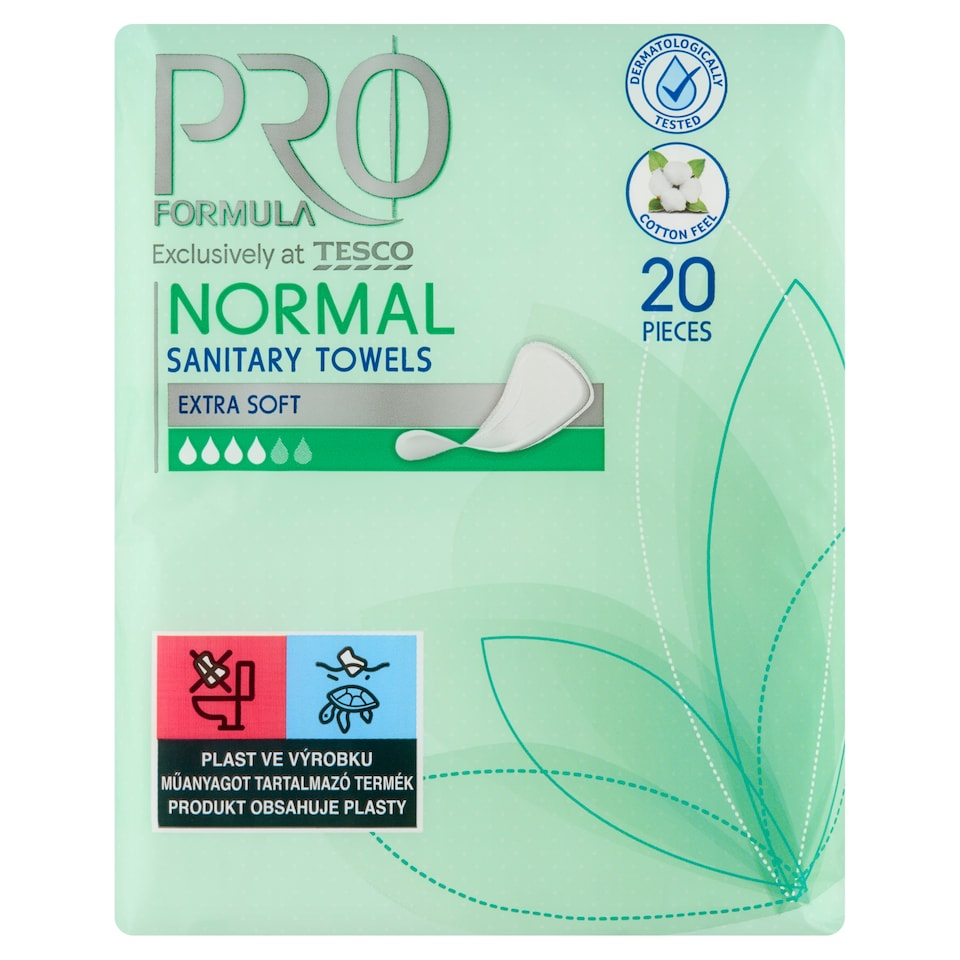 Pro Formula Normal hygienické vložky na celodennú ochranu 20 ks