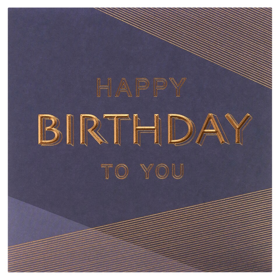 Hotchpotch Birthday Card Happy Birthday To You