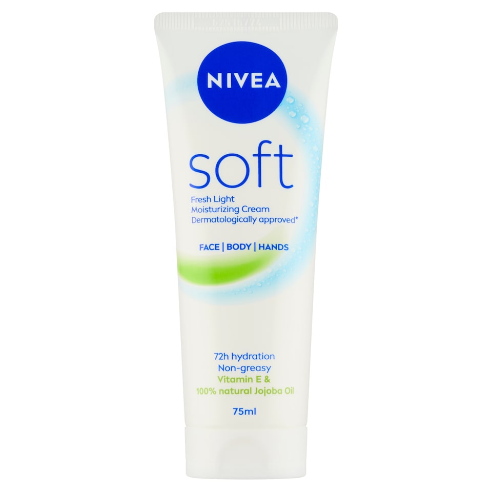 Obrázek 1 pro produkt Nivea Soft Svěží lehký hydratační krém 75ml