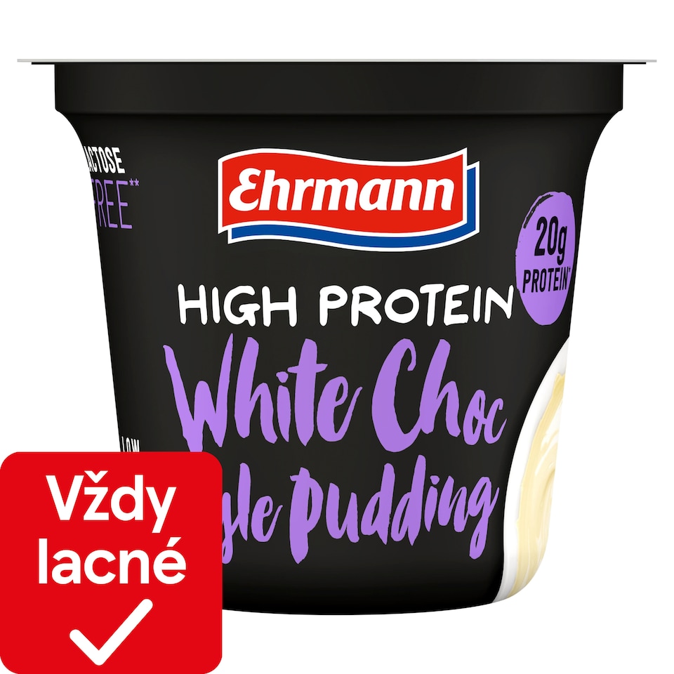 image 1 of Ehrmann High Protein White Choc Style Pudding 200 g
