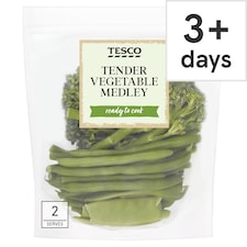 Tesco Tender Vegetable Medley 160G