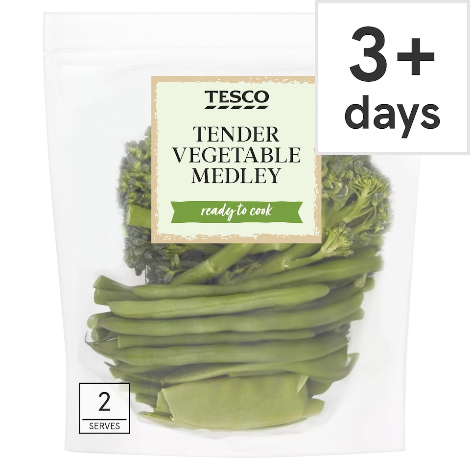 image 1 of Tesco Tender Vegetable Medley 160G