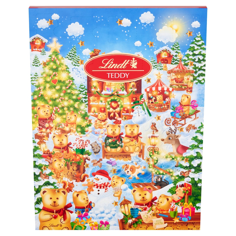 image 1 of Lindt Teddy Winter Wonderland Ad/Cal 170G