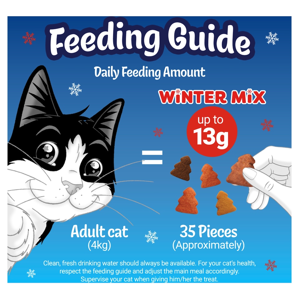 image 1 of Felix Winter Mix Cat Treats 60g 