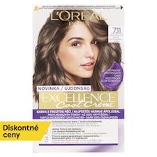 L'Oréal Paris Excellence Cool Creme permanentná farba na vlasy 7 .11 Ultra popolavá blond