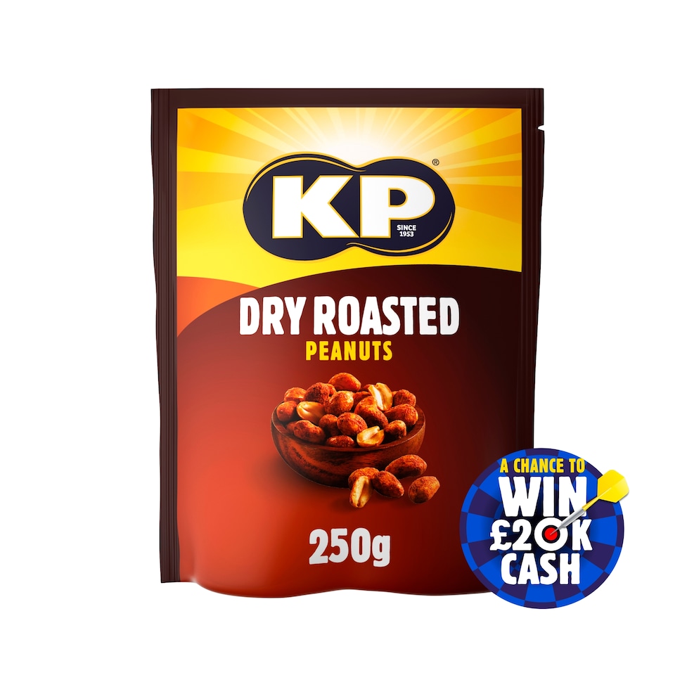 image 1 of Kp Dry Roasted Peanuts 250G