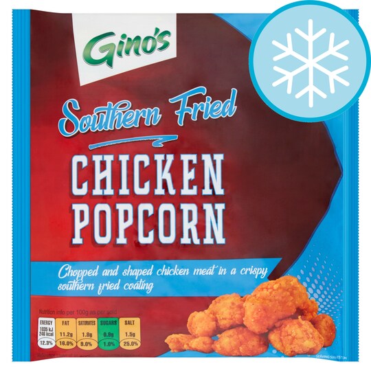 Ginos Popcorn Style Chicken 500G Tesco Groceries
