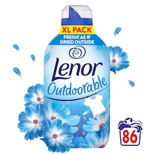 Lenor Outdoorable Fabric Conditioner Spring Awakening  86 Washes 1.204l