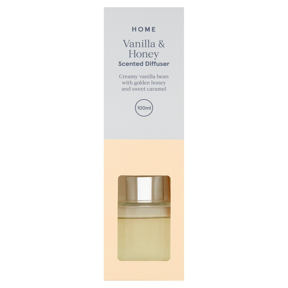 image 1 of Tesco Vanilla & Honey Diffuser 100Ml