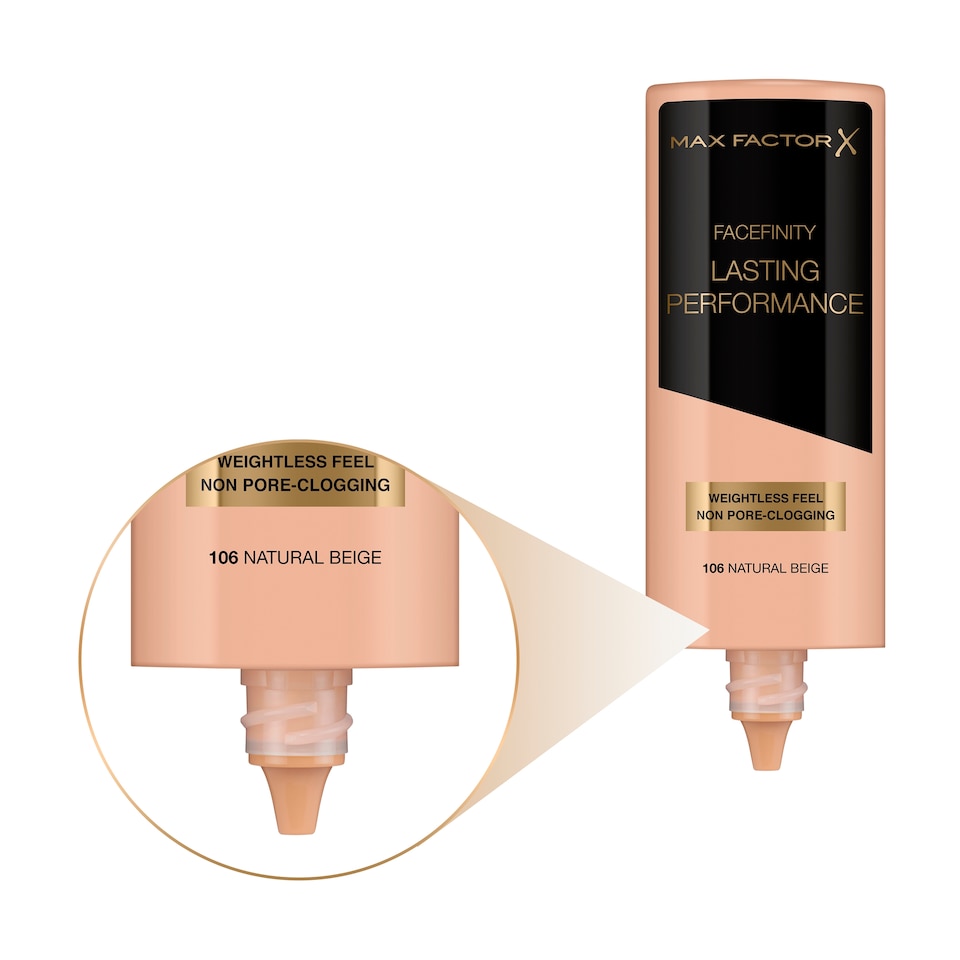 image 1 of Max Factor Last. Perf.Foundation Natural Beige