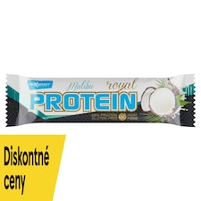 MaxSport Royal Proteínová tyčinka s kokosom máčaná v mliečnej čokoláde 60 g