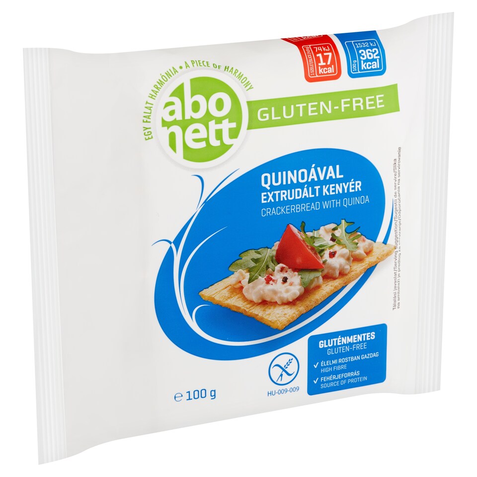 image 1 of Abonett Gluten-Free Crackerbread with Quinoa 100 g
