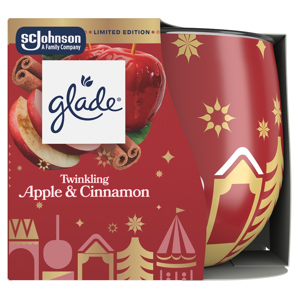 Glade Warm Apple Pie Candle 108g