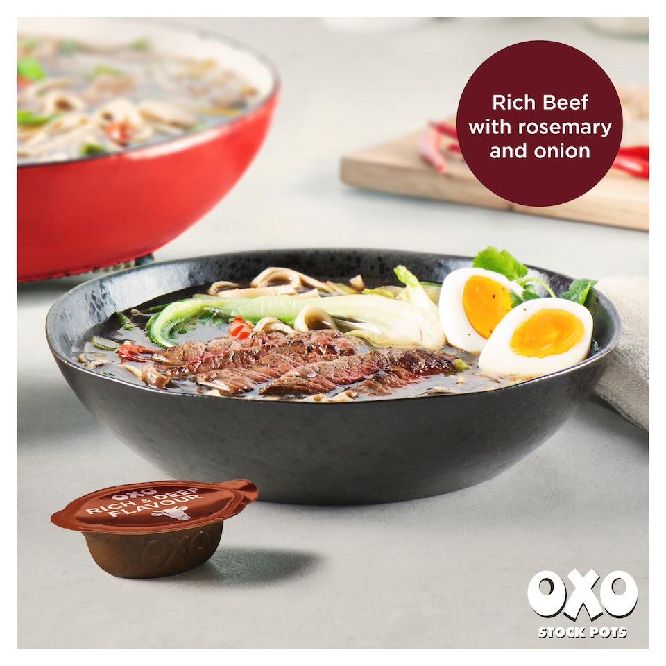 image 1 of Oxo Beef Onion & Rosemary Stock Pot 4 Pack 80G