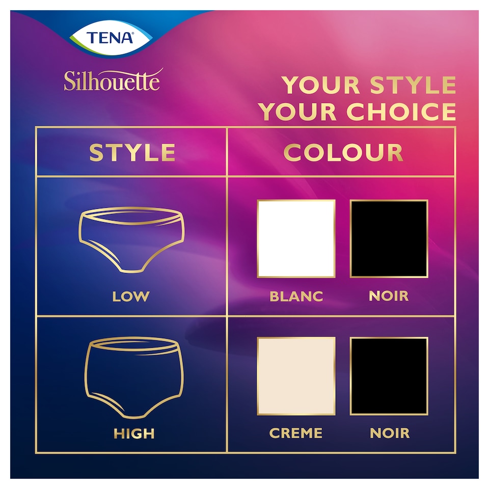 image 1 of TENA Silhouette Incontinence Pants Normal Size Large 10 pack