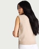 image 3 of F&F Knitted Scarf Neck Jumper in Neutral