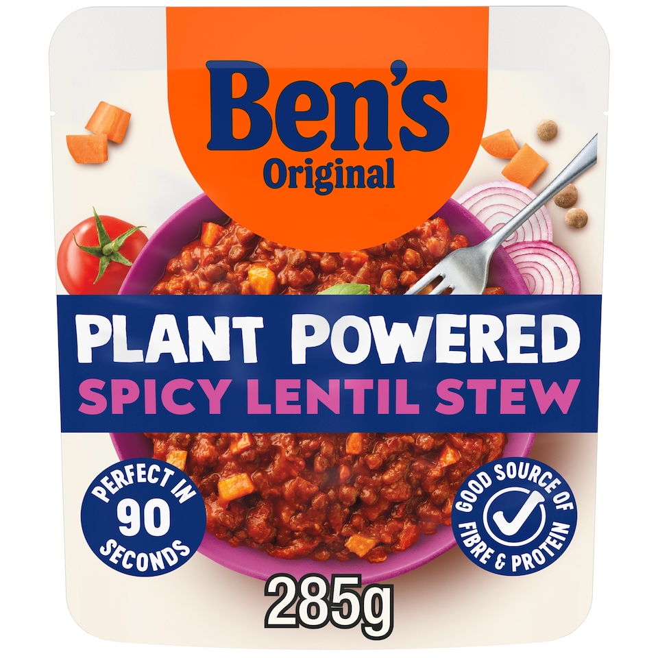 image 1 of Ben's Plant Powered Spicy Lentil Stew 285G
