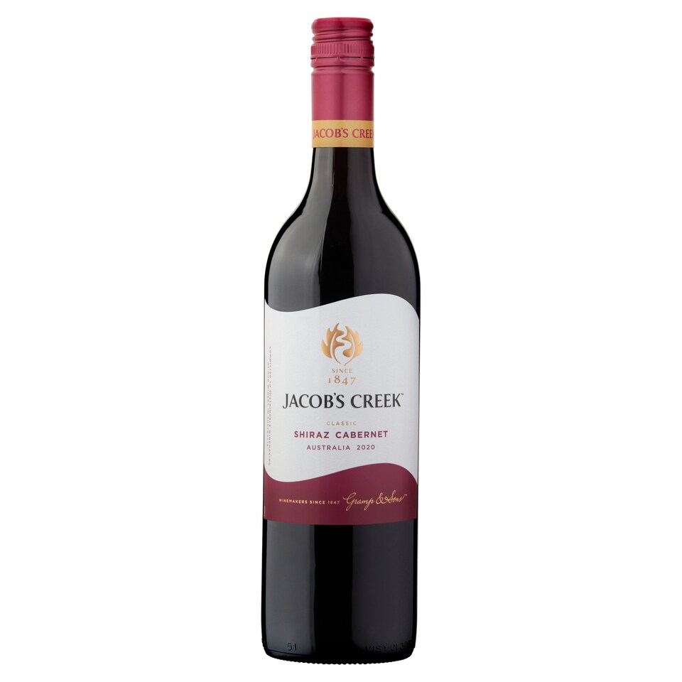 Jacobs Creek Shiraz Cabernet 75Cl