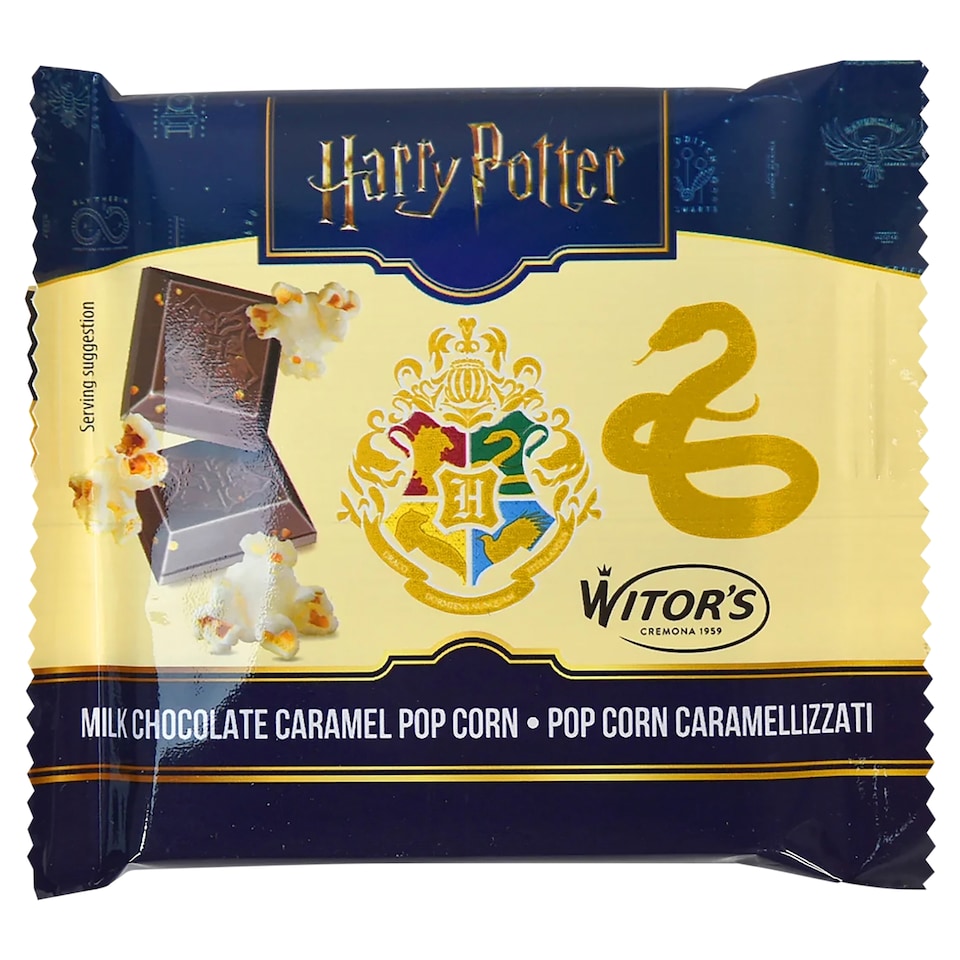 Harry Potter Milk Chocolate with Pieces of Caramelized Popcorn 40 g