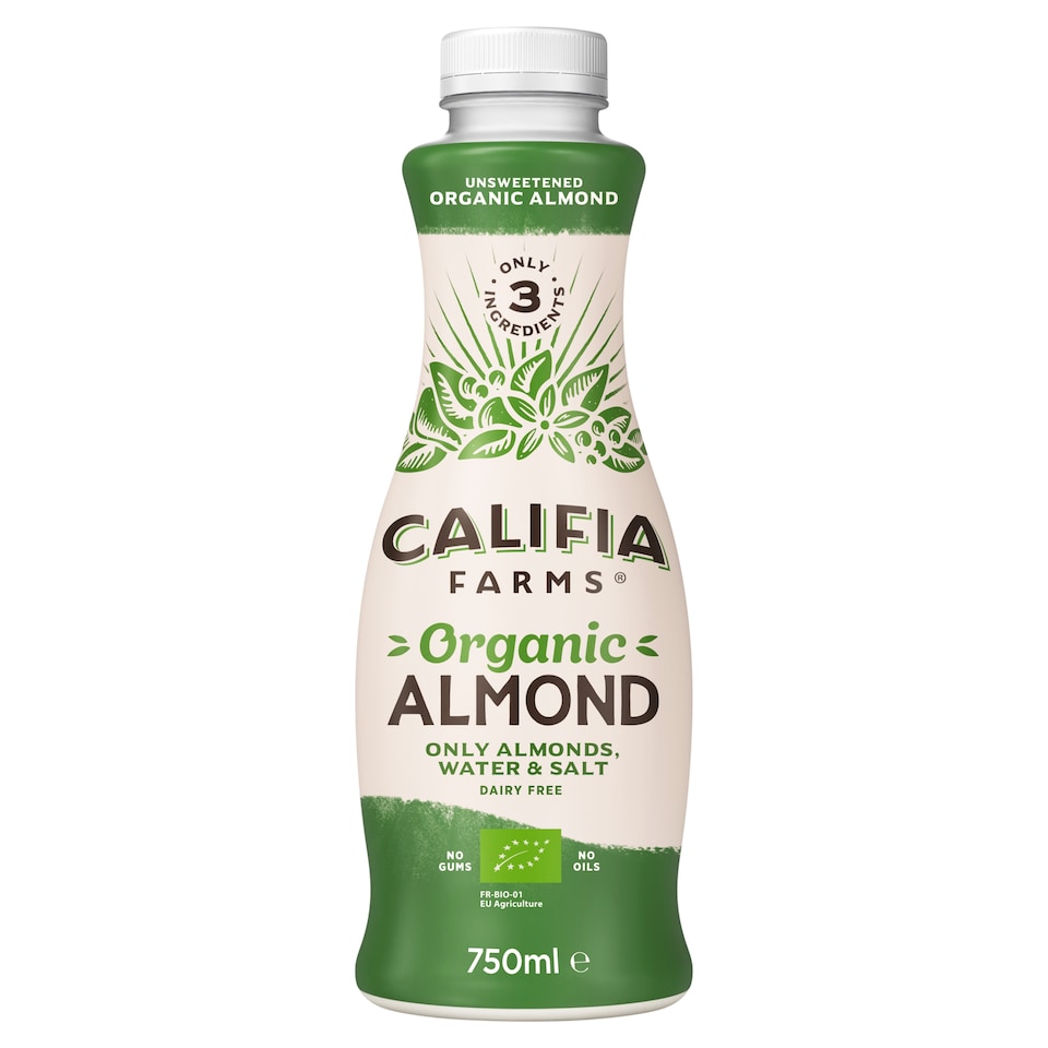 Califia Farms Unsweetened Organic Almond Drink 750ml