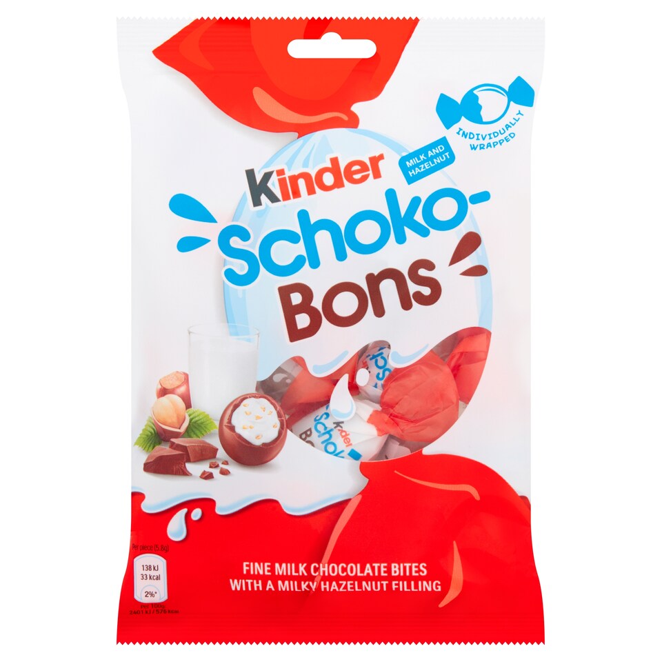 image 1 of Kinder Schokobons Bag 69.6G