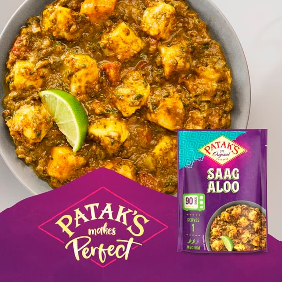 image 1 of Patak's Saag Aloo 270g