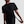 Black, F&F Crinkle Tie Front Co-ord Top in Black