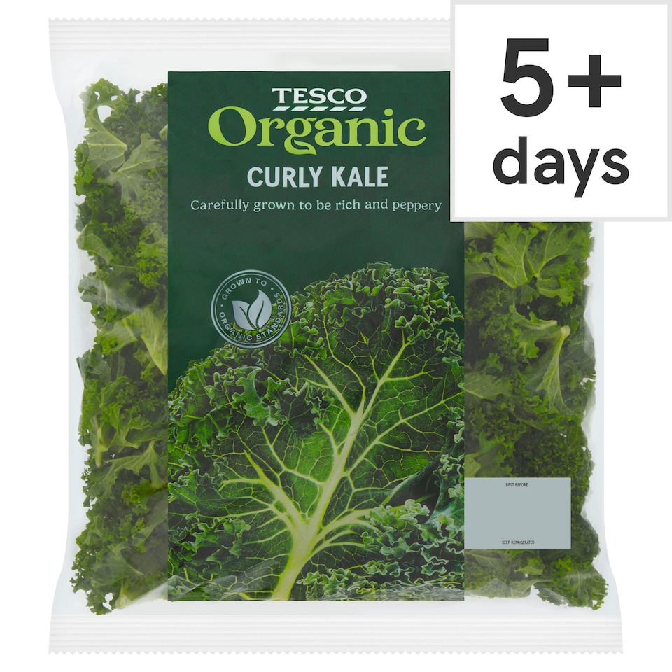 Tesco Organic Curly Kale 200G