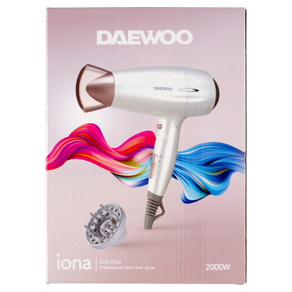 Daewoo Professional ionic hair dryer DHD-7023