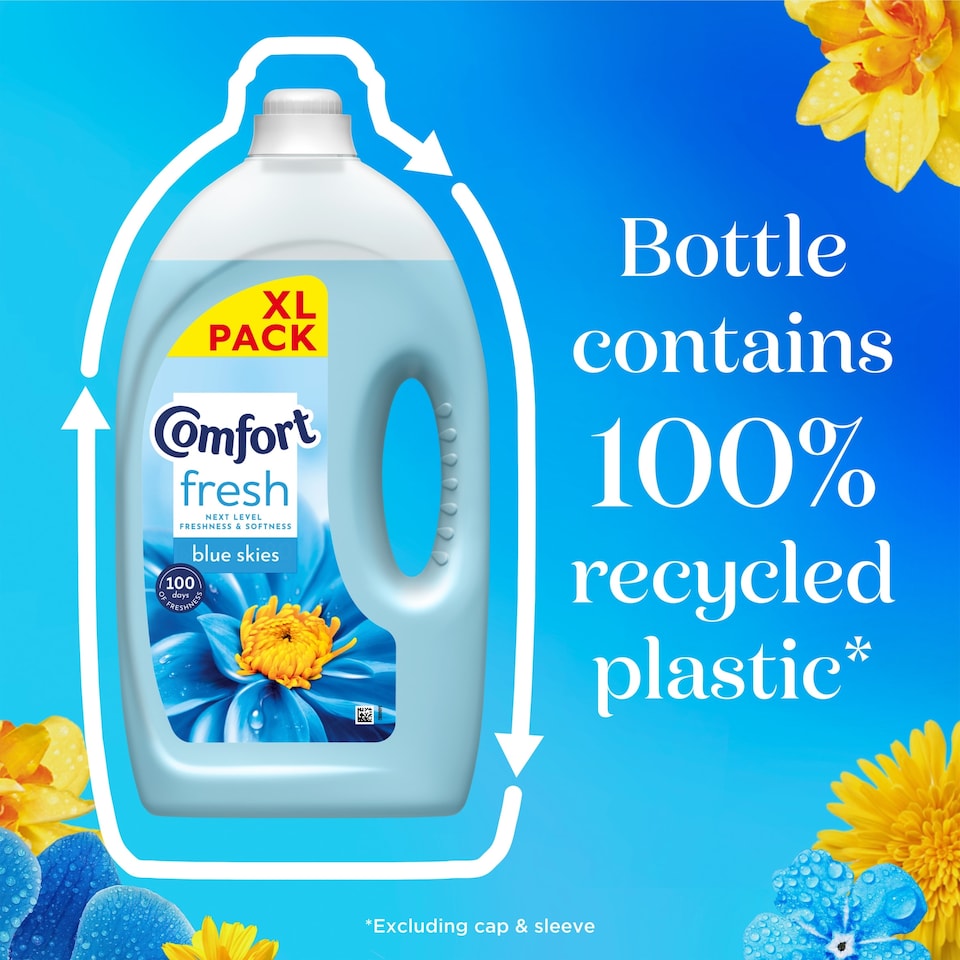 image 1 of Comfort Fabric Conditioner Blue Skies 80 Washes 2400ml