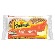 Kingsmill Crumpets 6 Pack