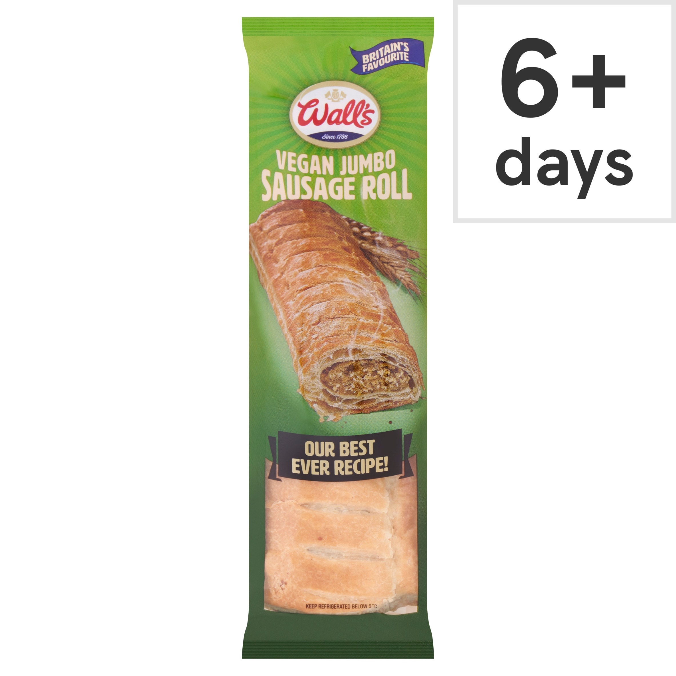 Wall's Vegan Jumbo Sausage Roll 120g