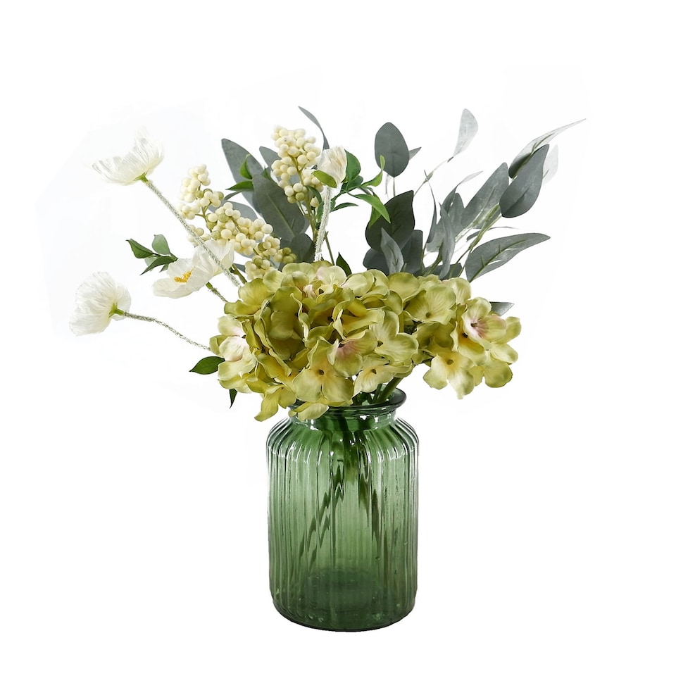 Bayswood Artificial Green Floral Arrangement
