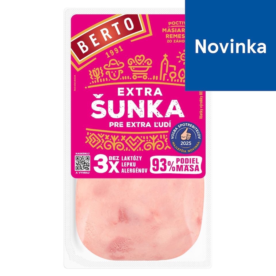 Berto Extra Berto šunka 100 g