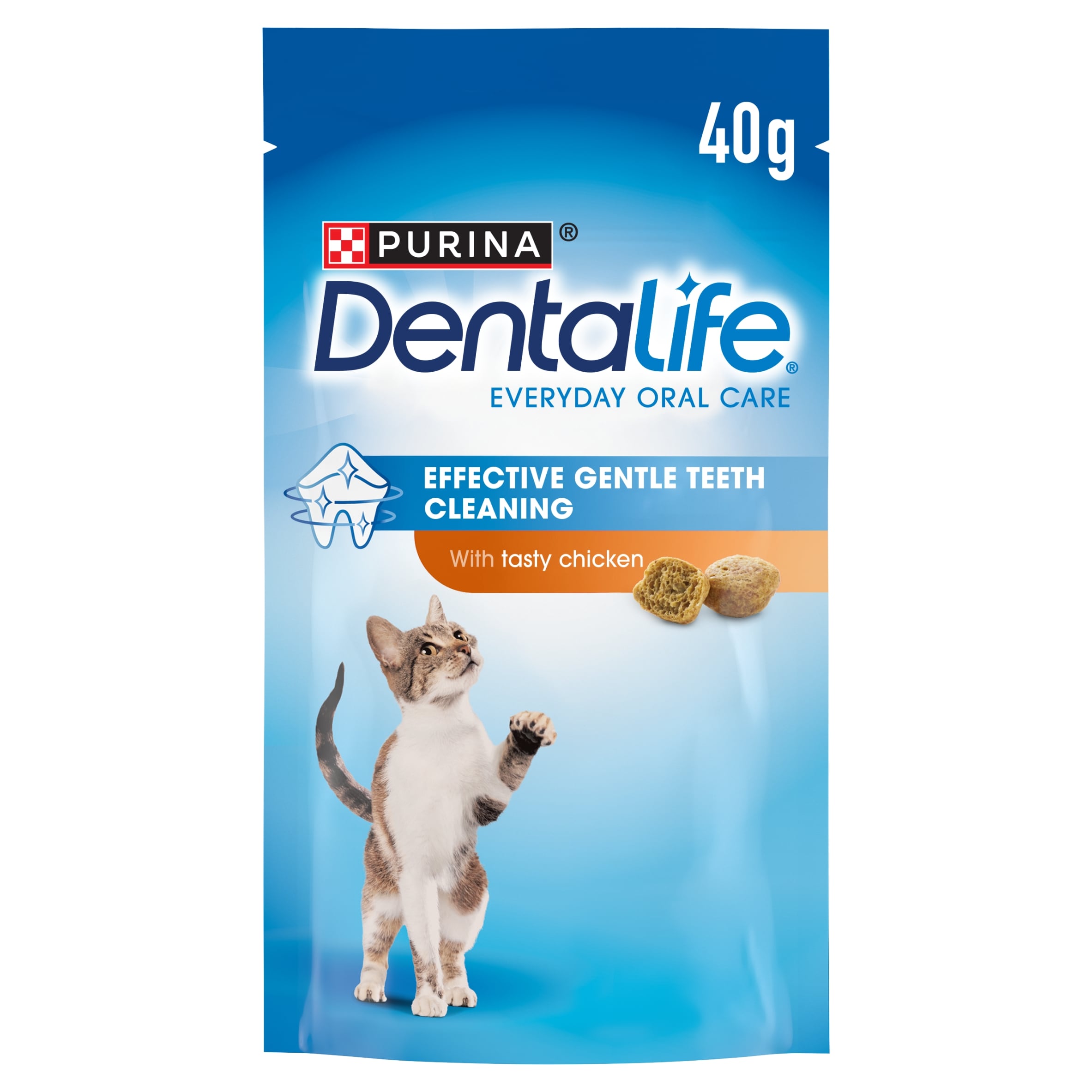 DENTALIFE Dental Chicken Cat Treats 40g