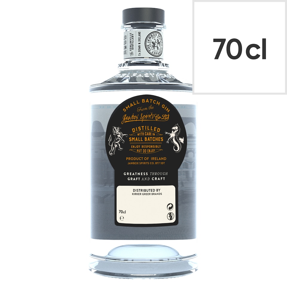 Jawbox Small Batch Dry Gin 70Cl