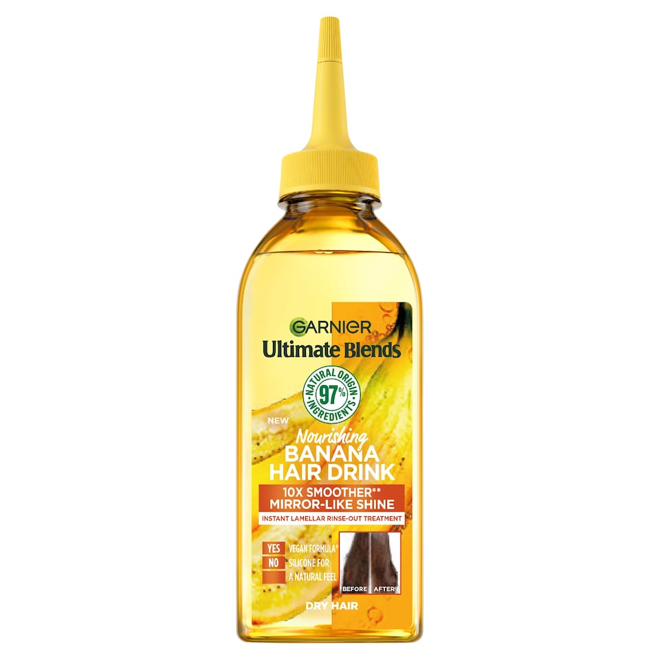 image 1 of Garnier Ultimate Blends Hair Drink Banana 200Ml