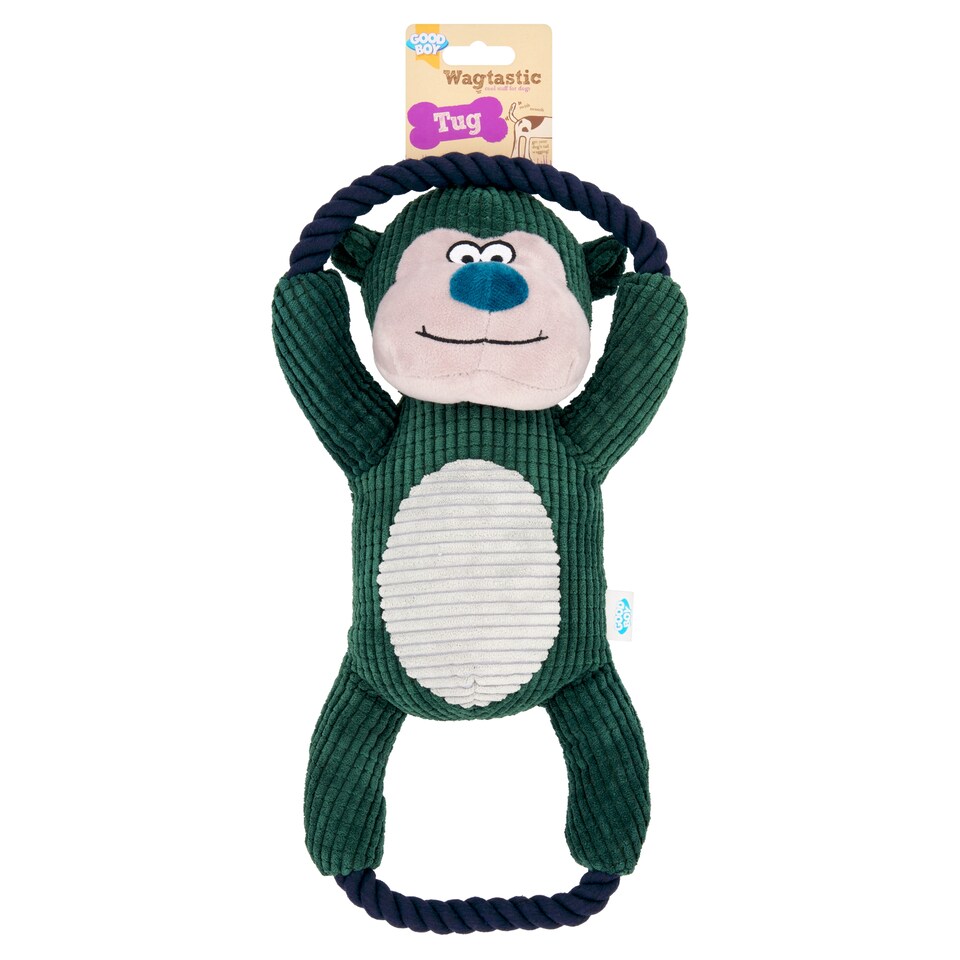 image 1 of Good Boy Large Monkey Tug Dog Toy