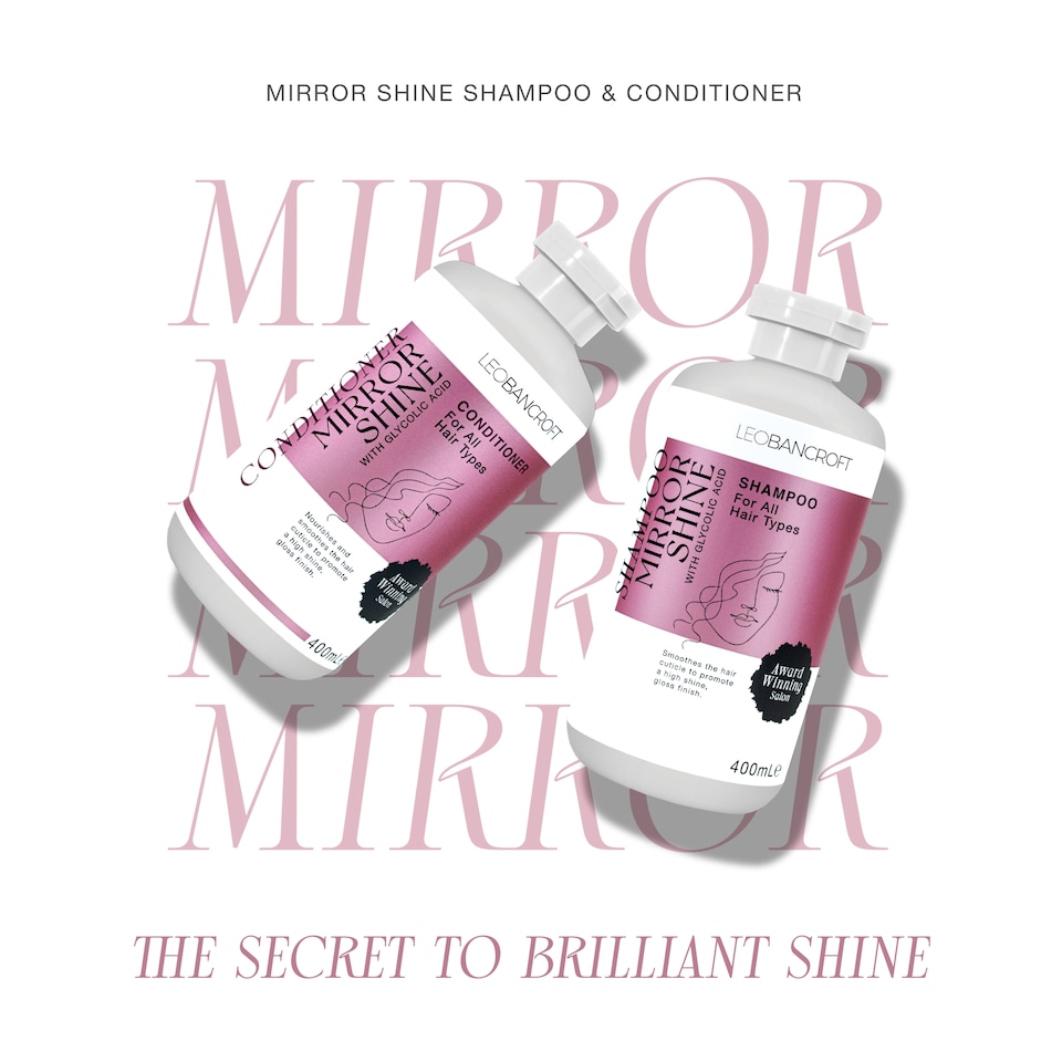image 1 of LEO BANCROFT CONDITIONER MIRROR SHINE WITH GLYCOLIC ACID 400ml