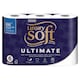image 1 of Tesco Luxury Soft Ultimate toilet tissue 6 long Rolls  