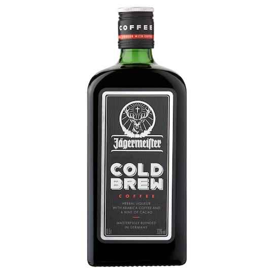 Jagermeister Cold Brew Coffee Liqueur 50Cl Tesco Groceries