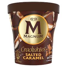Magnum Crackables vaníliás jégkrém sós karamelles szósszal 440 ml