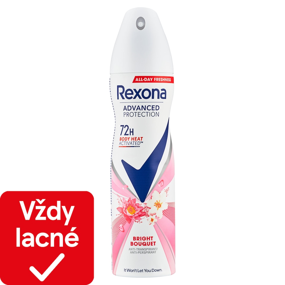 obrázok 1 z Rexona Advanced Protection Bright Bouquet antiperspirant sprej 150 ml