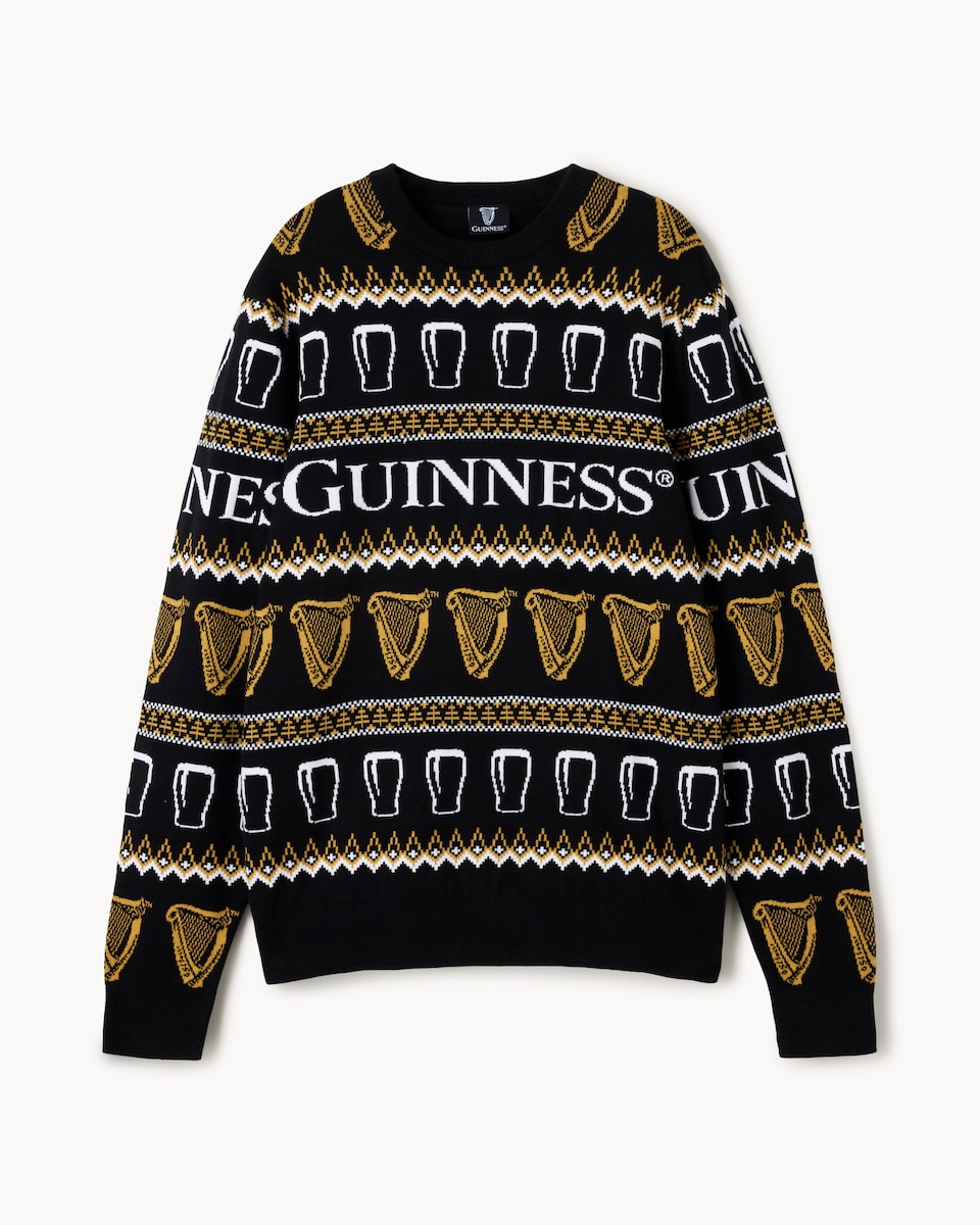 image 1 of Guinness Christmas Jumper in Multi