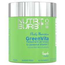 Nutriburst 60 GreenVita Apple Flavour Gummies