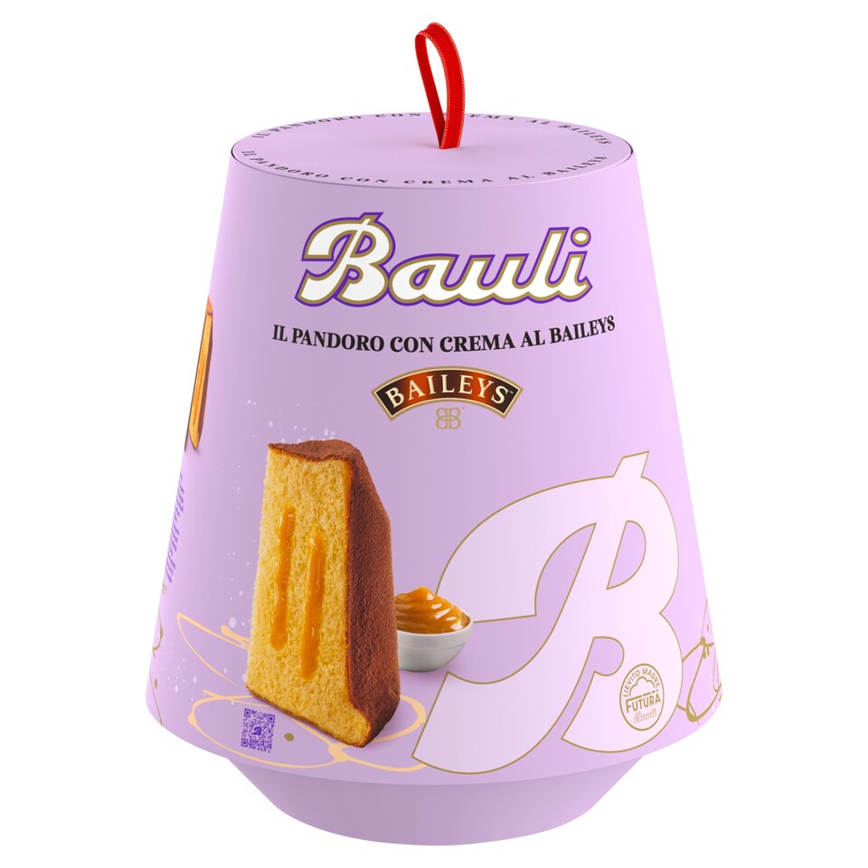 Bauli Pandoro Sweet Sourdough Bakery Product with Baileys Liqueur-Flavored Filling 750 g