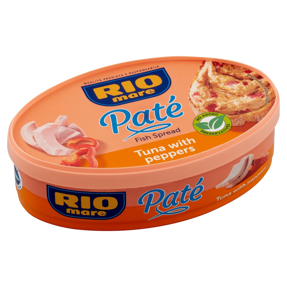 Rio Mare Paté Ovál Tuňákový krém s červenou paprikou 115g