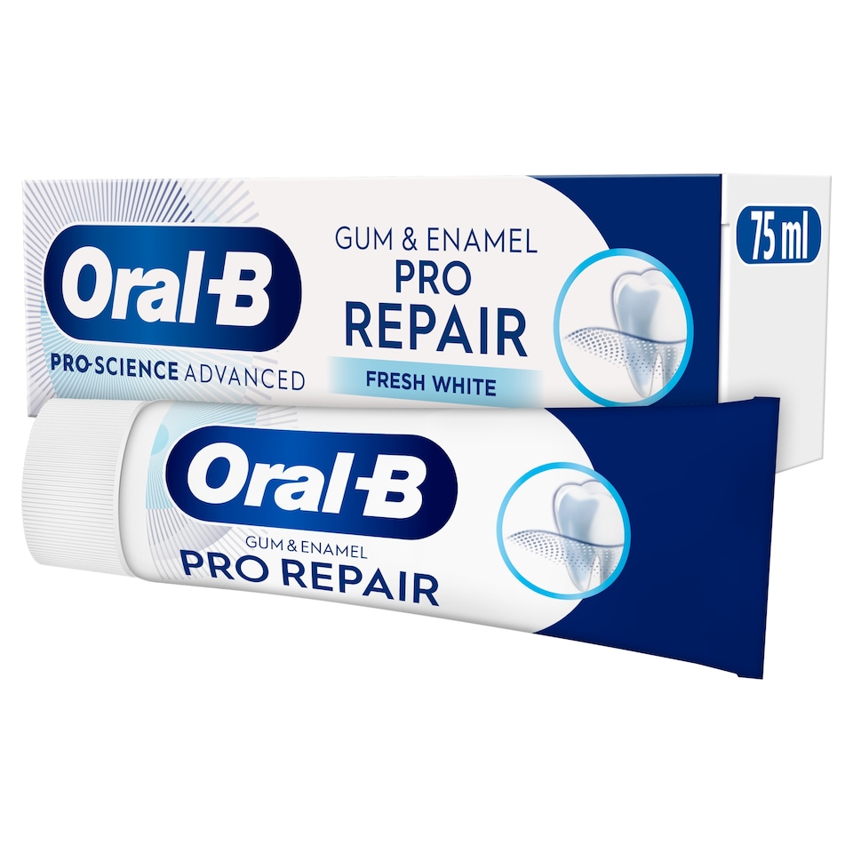 Zubna pasta Oral-B Pro-Science Gum & Enamel Repair 75 ml 1. kép